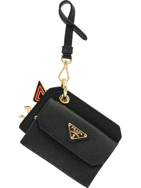 prada coin purse keychain